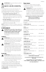 Предварительный просмотр 29 страницы DeWalt DCST972 Instruction Manual