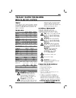 Preview for 5 page of DeWalt DCT410 Original Instructions Manual