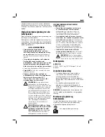 Preview for 9 page of DeWalt DCT410 Original Instructions Manual