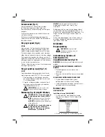 Preview for 12 page of DeWalt DCT410 Original Instructions Manual