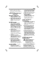 Preview for 21 page of DeWalt DCT410 Original Instructions Manual