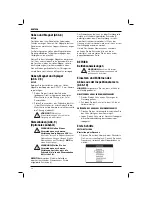 Preview for 28 page of DeWalt DCT410 Original Instructions Manual