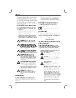 Preview for 38 page of DeWalt DCT410 Original Instructions Manual