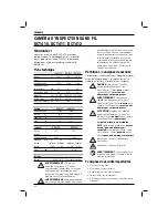 Preview for 66 page of DeWalt DCT410 Original Instructions Manual