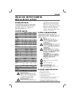 Preview for 97 page of DeWalt DCT410 Original Instructions Manual