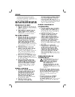 Preview for 98 page of DeWalt DCT410 Original Instructions Manual