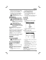 Preview for 105 page of DeWalt DCT410 Original Instructions Manual