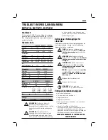Preview for 113 page of DeWalt DCT410 Original Instructions Manual