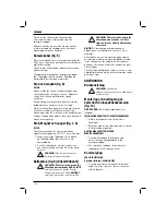 Preview for 164 page of DeWalt DCT410 Original Instructions Manual