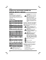 Preview for 172 page of DeWalt DCT410 Original Instructions Manual