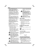 Preview for 174 page of DeWalt DCT410 Original Instructions Manual