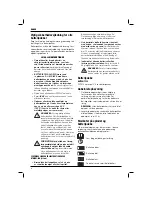 Preview for 10 page of DeWalt DCT414 Original Instructions Manual