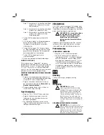 Предварительный просмотр 14 страницы DeWalt DCT414 Original Instructions Manual