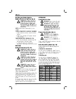 Preview for 36 page of DeWalt DCT414 Original Instructions Manual