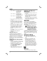 Preview for 108 page of DeWalt DCT414 Original Instructions Manual