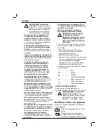 Предварительный просмотр 146 страницы DeWalt DCT414 Original Instructions Manual