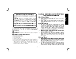 Preview for 3 page of DeWalt DCT418S1 Instruction Manual