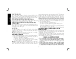 Preview for 6 page of DeWalt DCT418S1 Instruction Manual
