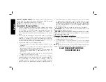 Preview for 10 page of DeWalt DCT418S1 Instruction Manual