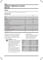 Предварительный просмотр 6 страницы DeWalt DCV100 Original Instructions Manual