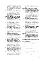 Preview for 21 page of DeWalt DCV100 Original Instructions Manual