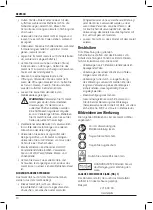 Preview for 22 page of DeWalt DCV100 Original Instructions Manual