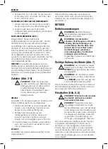 Preview for 28 page of DeWalt DCV100 Original Instructions Manual