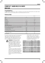 Preview for 31 page of DeWalt DCV100 Original Instructions Manual