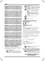 Preview for 32 page of DeWalt DCV100 Original Instructions Manual