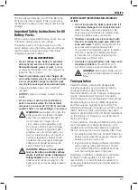 Preview for 37 page of DeWalt DCV100 Original Instructions Manual