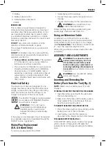 Preview for 39 page of DeWalt DCV100 Original Instructions Manual