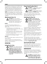 Preview for 40 page of DeWalt DCV100 Original Instructions Manual