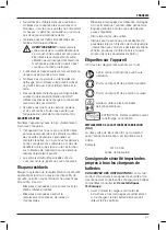 Preview for 59 page of DeWalt DCV100 Original Instructions Manual