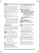 Preview for 64 page of DeWalt DCV100 Original Instructions Manual