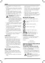 Preview for 72 page of DeWalt DCV100 Original Instructions Manual