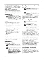 Preview for 78 page of DeWalt DCV100 Original Instructions Manual