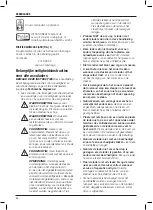 Preview for 86 page of DeWalt DCV100 Original Instructions Manual