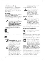 Preview for 92 page of DeWalt DCV100 Original Instructions Manual