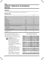 Preview for 94 page of DeWalt DCV100 Original Instructions Manual