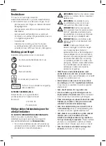 Preview for 98 page of DeWalt DCV100 Original Instructions Manual