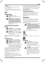 Preview for 103 page of DeWalt DCV100 Original Instructions Manual