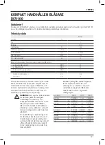 Preview for 129 page of DeWalt DCV100 Original Instructions Manual