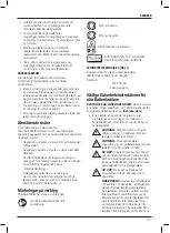 Preview for 133 page of DeWalt DCV100 Original Instructions Manual