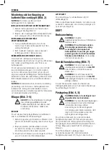 Preview for 138 page of DeWalt DCV100 Original Instructions Manual