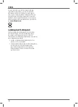 Preview for 140 page of DeWalt DCV100 Original Instructions Manual