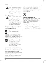 Preview for 152 page of DeWalt DCV100 Original Instructions Manual