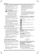 Preview for 158 page of DeWalt DCV100 Original Instructions Manual