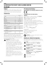 Предварительный просмотр 6 страницы DeWalt DCW200 Original Instructions Manual