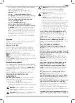 Предварительный просмотр 9 страницы DeWalt DCW200 Original Instructions Manual