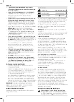 Предварительный просмотр 54 страницы DeWalt DCW200 Original Instructions Manual